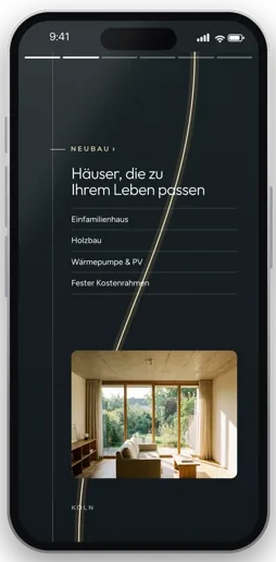 SlideCard Design-Slide 2: Leistung mit Foto