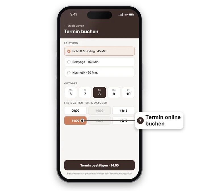 Termin online buchen