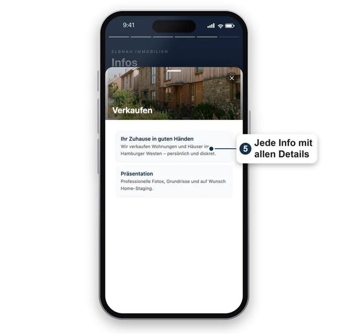 Jede Info mit allen Details