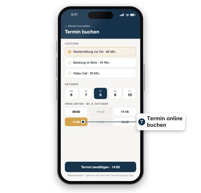 Termin online buchen