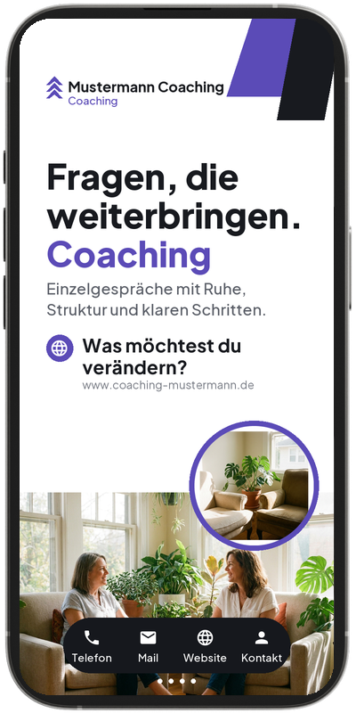 SlideCard Beispiel: Coaching