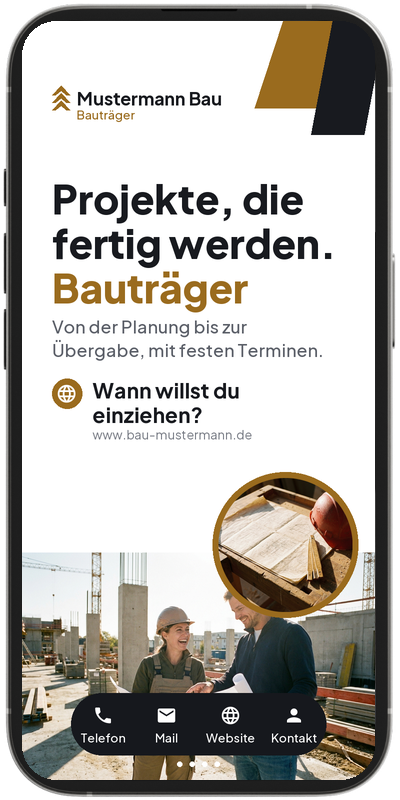 SlideCard Beispiel: Bauträger