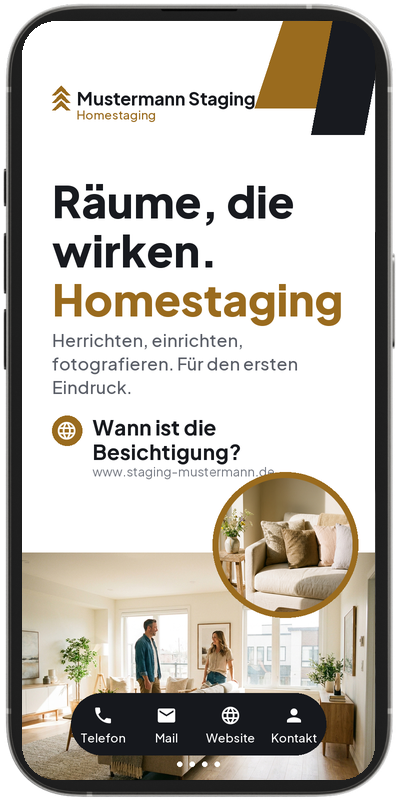 SlideCard Beispiel: Homestaging